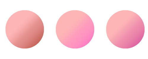 固有明度と色相を使いこなして球体を表現
