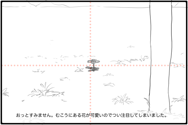 視界の視円錐のカーソルの説明3